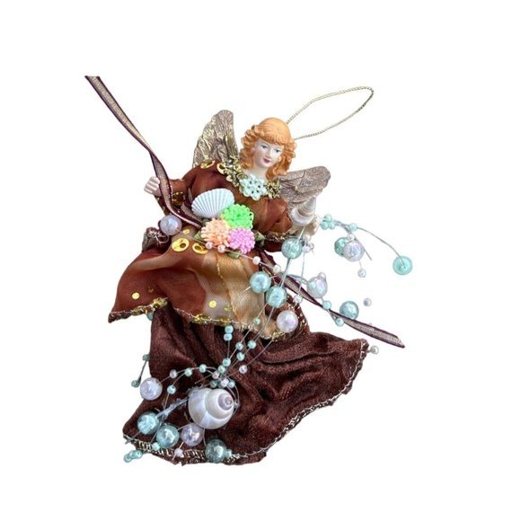 Angel Christmas Ornaments -‎ NEW and Handcrafted - Picture 3 of 4